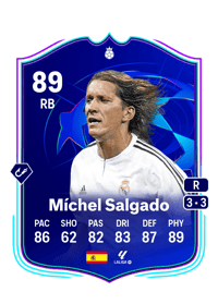 Míchel Salgado UCL Primetime Hero 89 OVR