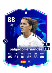 Miguel Ángel Salgado Fernández UCL Primetime Hero 88 OVR