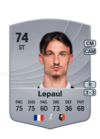 Estéban Lepaul Common 74 OVR