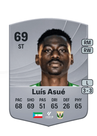 Luís Asué Common 69 OVR