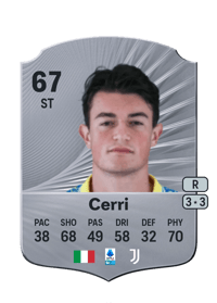 Leonardo Cerri Rare 67 OVR
