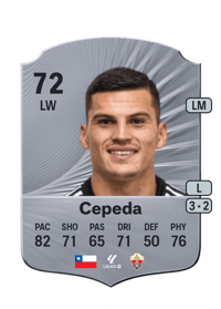 Lucas Cepeda Rare 72 OVR