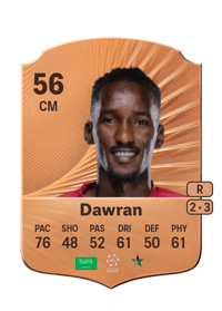 Majed Dawran Rare 56 OVR