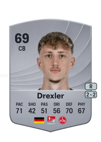 Tim Drexler Common 69 OVR