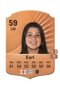 Madison Earl Rare 59 OVR