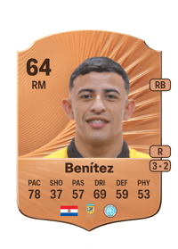 Alcides Benítez Rare 64 OVR