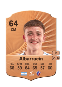 Gustavo Albarracín Rare 64 OVR