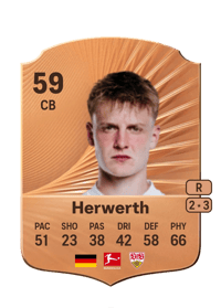 Maximilian Herwerth Rare 59 OVR