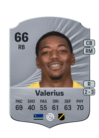 Cherrion Valerius Rare 66 OVR