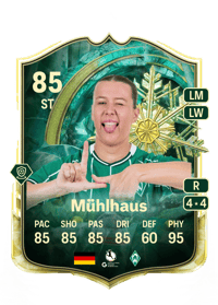 Larissa Mühlhaus WINTER WILDCARDS 85 OVR