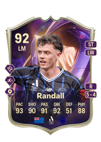 Jesse Randall TOTS Breakthrough 92 OVR