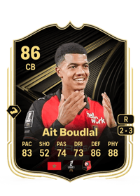 Abdelhamid Ait Boudlal Team of the Week 86 OVR