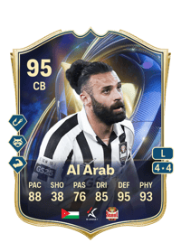 Yazan Al Arab Team of the Season 95 OVR