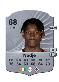 Chris-Kévin Nadje Rare 68 OVR