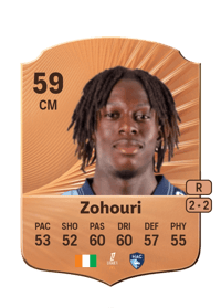 Guy Noël Zohouri Rare 59 OVR