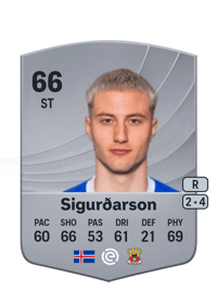 Stefán Ingi Sigurðarson Common 66 OVR
