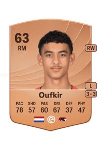 Ayoub Oufkir Common 63 OVR