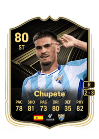 Chupete Team of the Week 80 OVR