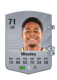Wesley Common 71 OVR