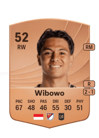 Adrian Wibowo Common 52 OVR