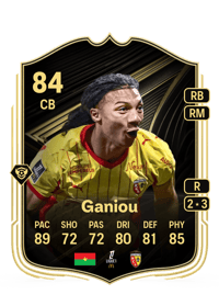 Ismaëlo Ganiou Team of the Week 84 OVR