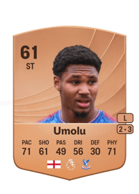 Jemiah Umolu Common 61 OVR