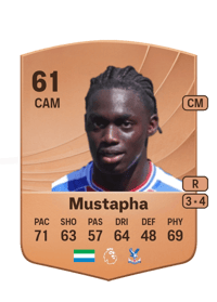 Hindolo Mustapha Common 61 OVR