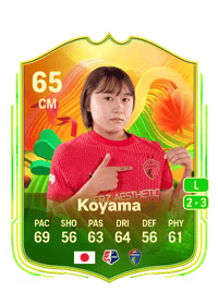 Shinomi Koyama World Tour 65 OVR