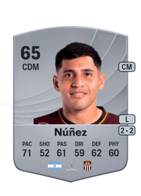 Matías Núñez Common 65 OVR