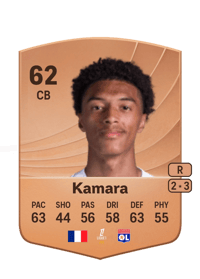 Noham Kamara Common 62 OVR