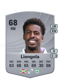 Jordi Liongola Common 68 OVR