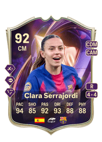 Clara Serrajordi TOTS Breakthrough 92 OVR