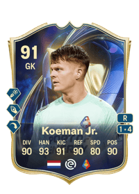 Ronald Koeman Jr. Team of the Season 91 OVR