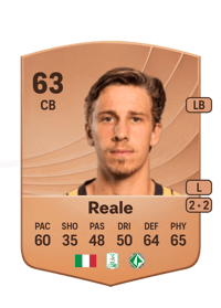 Filippo Reale Common 63 OVR