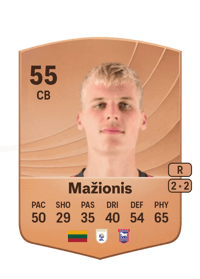 Jokūbas Mažionis Common 55 OVR