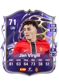 Jan Virgili Future Stars 71 OVR