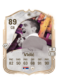 Nemanja Vidić Unbreakables Icon 89 OVR