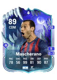 Javier Mascherano Ultimate Scream Hero 89 OVR