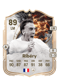 Franck Ribéry Thunderstruck ICON 89 OVR