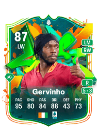 Gervinho Joga Bonito Hero 87 OVR