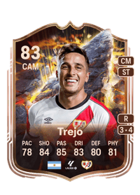 Óscar Trejo Cornerstones 83 OVR