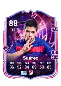Luis Suárez Time Warp 89 OVR
