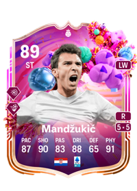 Mario Mandžukić FUT Birthday Hero 89 OVR