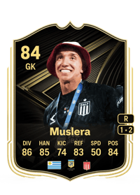 Fernando Muslera Team of the Week 84 OVR