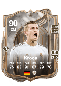 Toni Kroos Champion Icon 90 OVR
