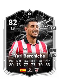 Yuri Berchiche Showdown 82 OVR