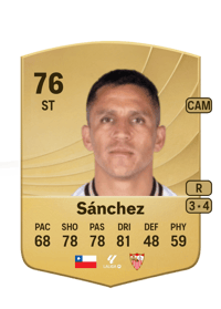 Alexis Sánchez Common 76 OVR