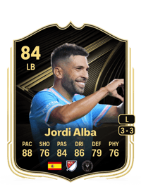 Jordi Alba Team of the Week 84 OVR