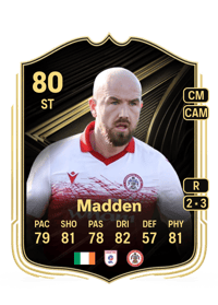 Paddy Madden Team of the Week 80 OVR