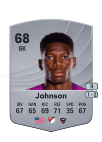 Sean Johnson Common 68 OVR